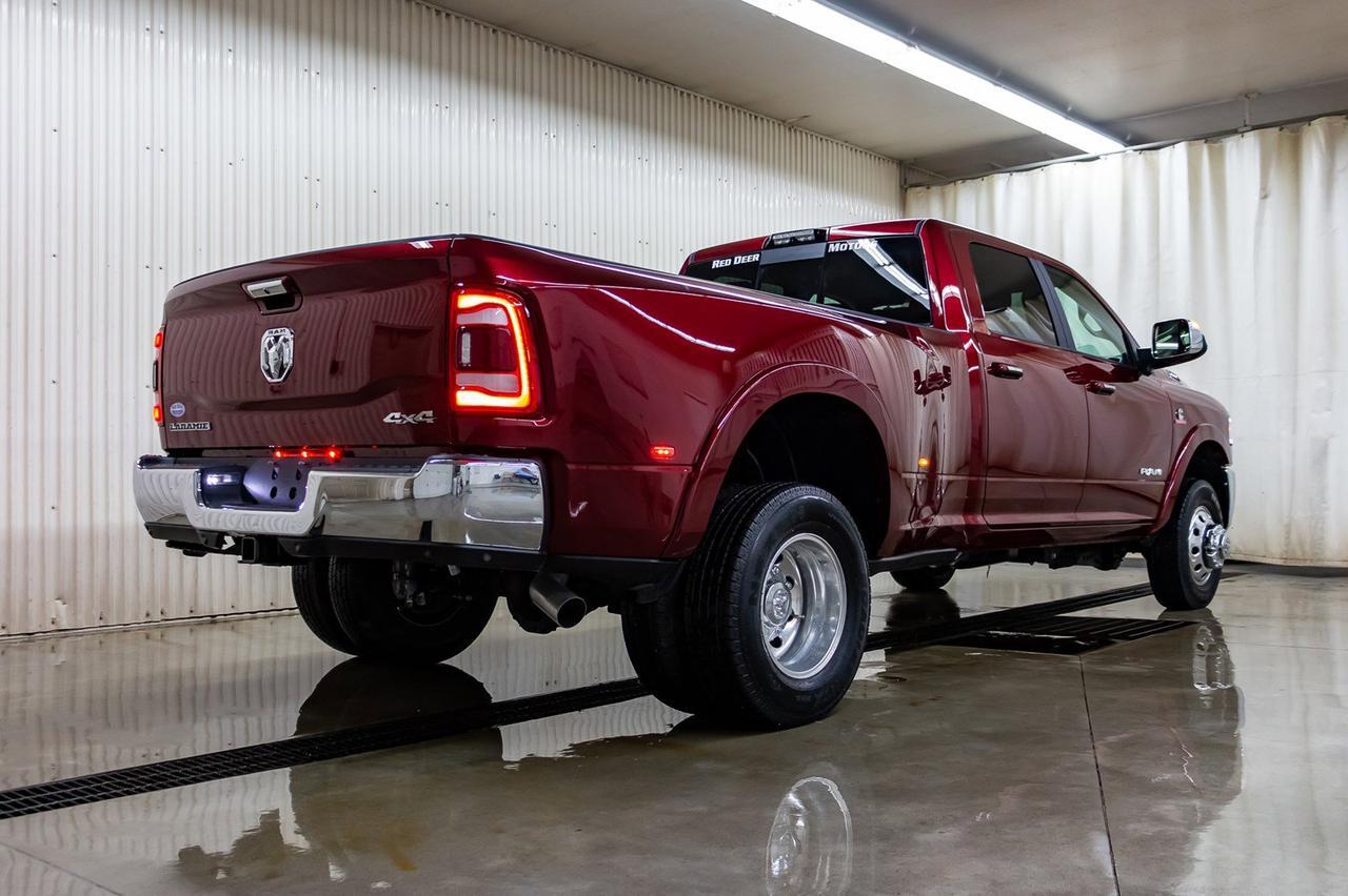 2019 Ram 3500 4x4 Crew Cab Laramie Dually Diesel Red Deer AB
