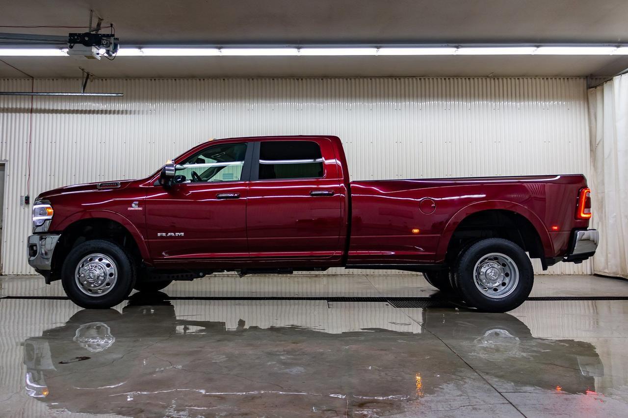 2019 Ram 3500 4x4 Crew Cab Laramie Dually Diesel Red Deer AB