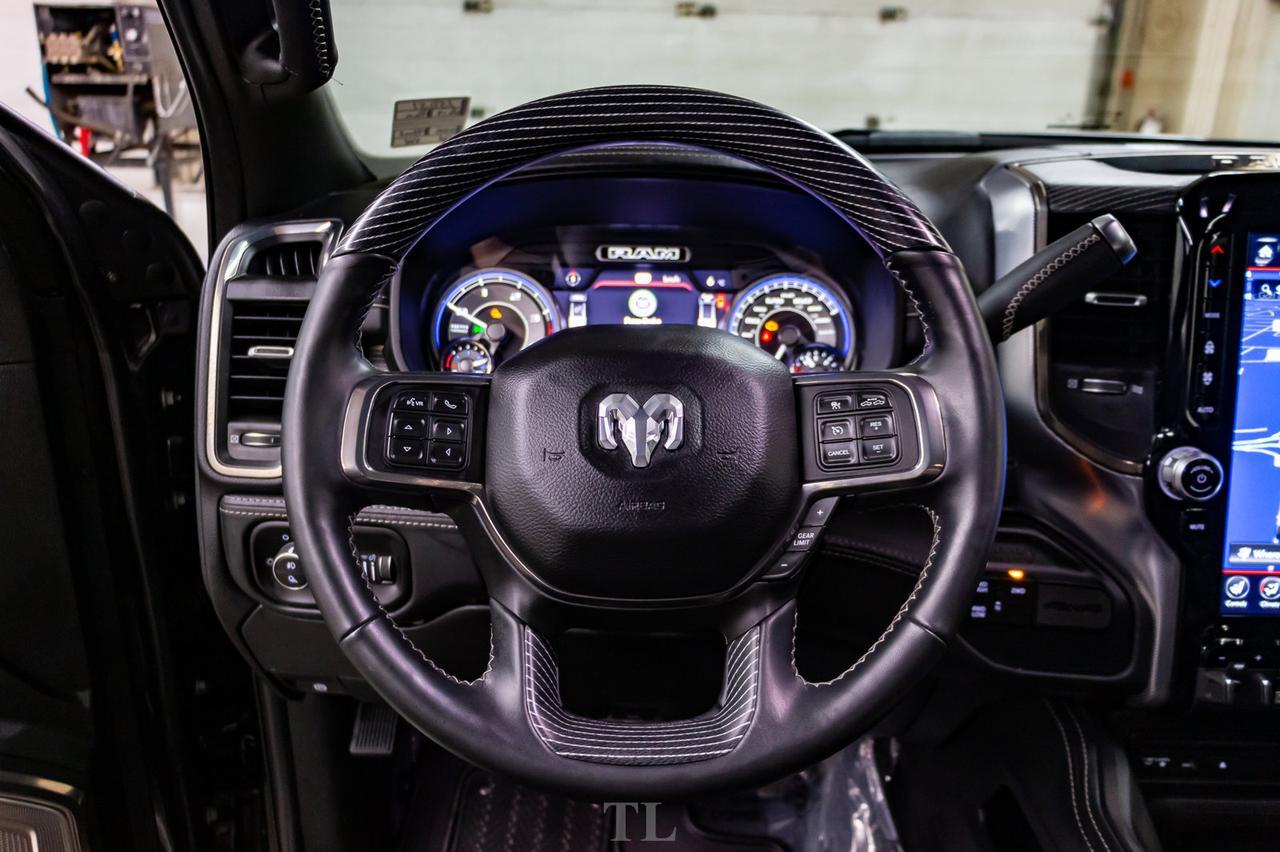 2019 Ram 3500 4x4 Crew Cab Limited Diesel Leather Roof Nav BCam Red Deer AB