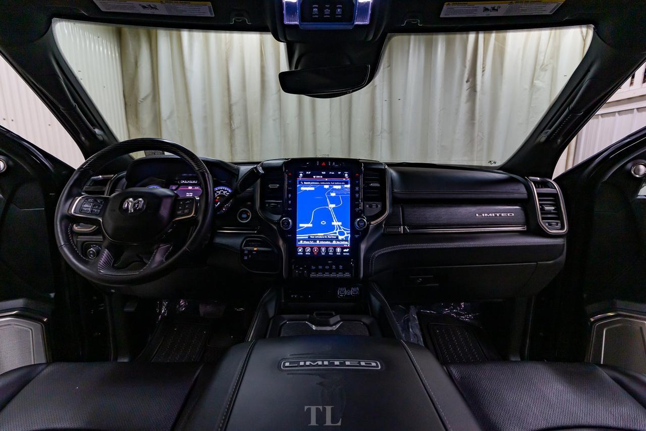 2019 Ram 3500 4x4 Crew Cab Limited Diesel Leather Roof Nav BCam Red Deer AB