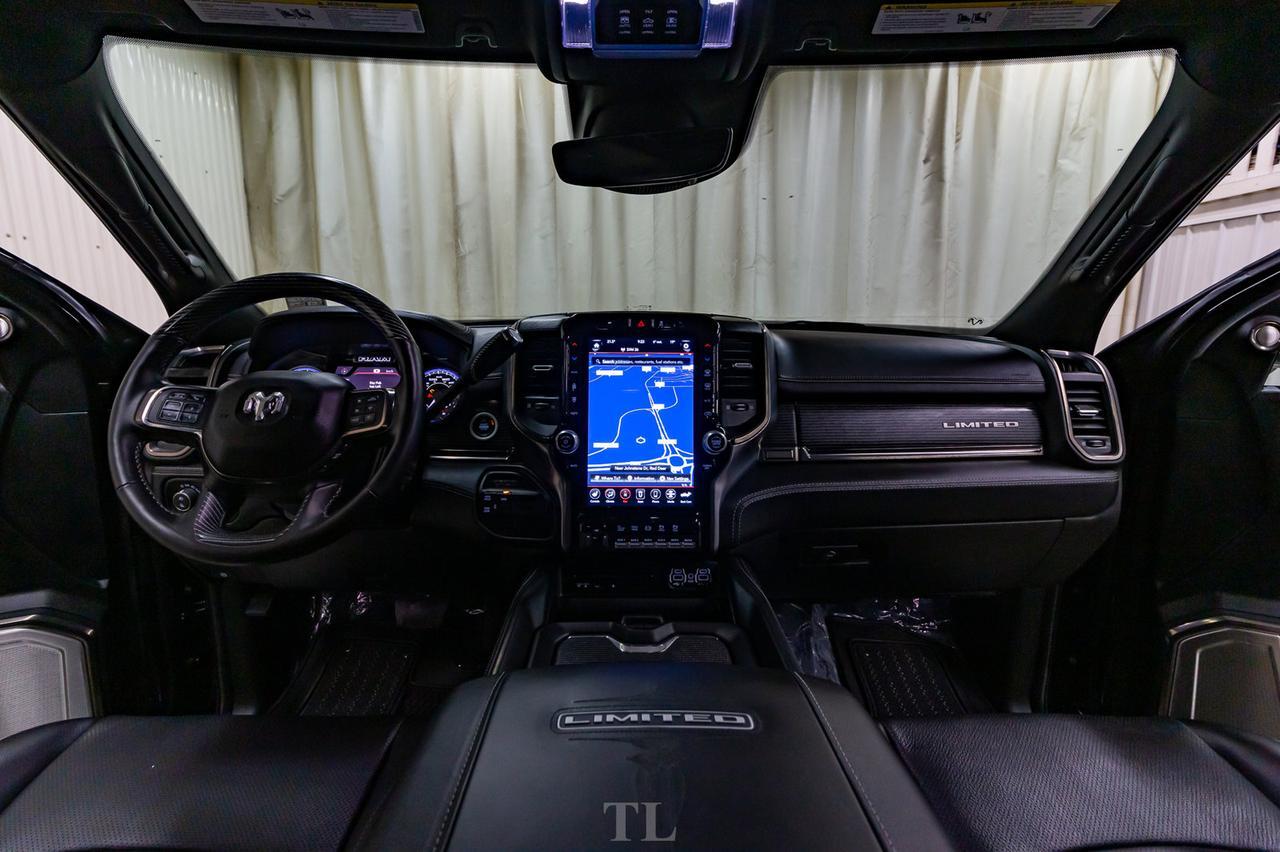 2019 Ram 3500 4x4 Crew Cab Limited Diesel Leather Roof Nav BCam Red Deer AB