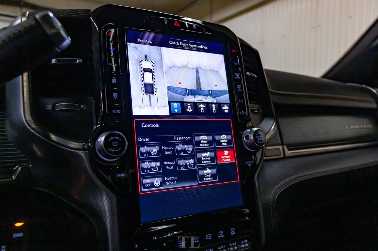 2019 Ram 3500 4x4 Crew Cab Limited Diesel Leather Roof Nav BCam Red Deer AB