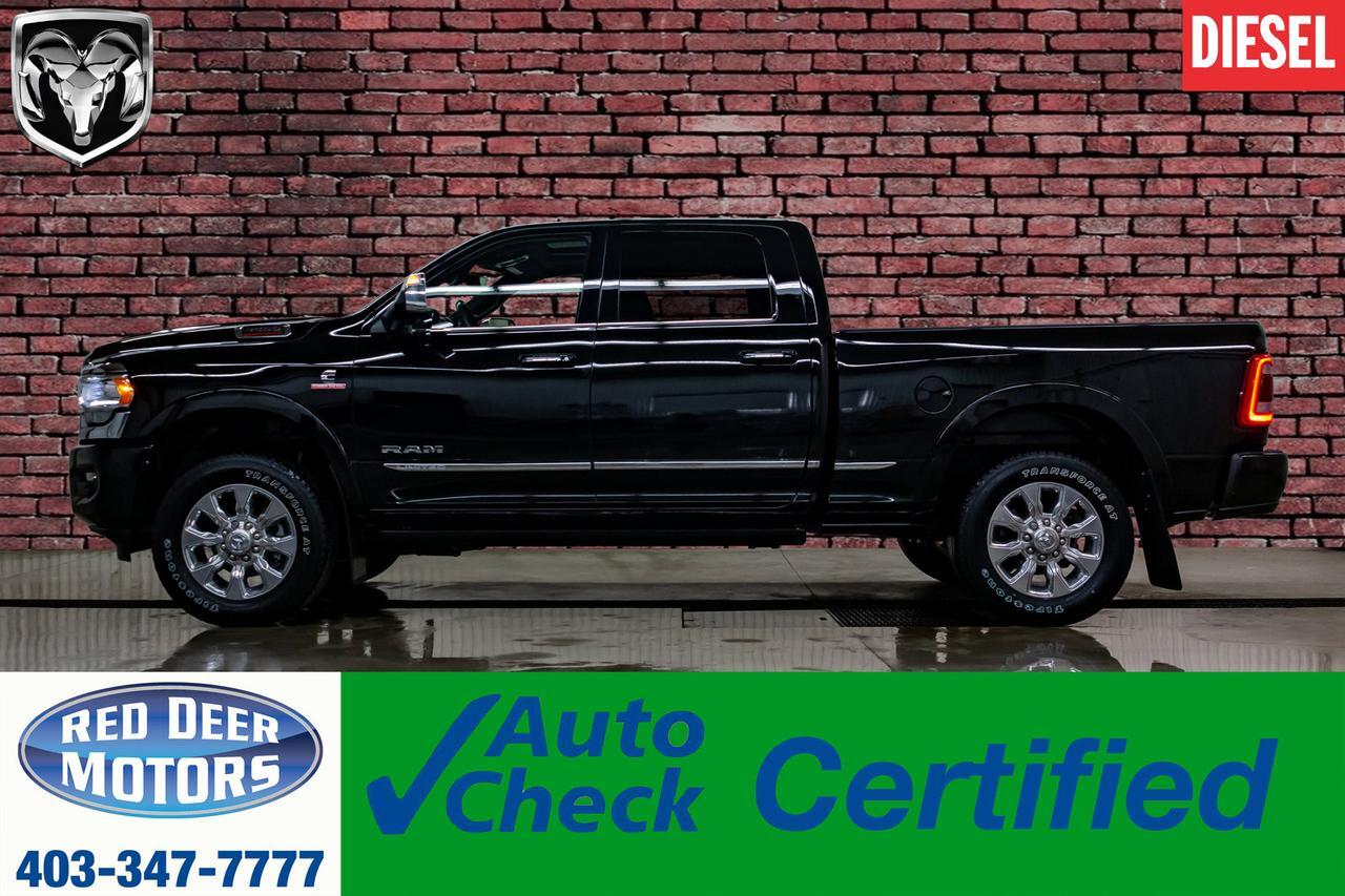 2019 Ram 3500 4x4 Crew Cab Limited Diesel Leather Roof Nav BCam