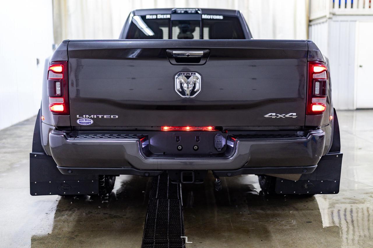 2019 Ram 3500 4x4 Crew Cab Limited Dually Diesel Leather Roof Nav Red Deer AB
