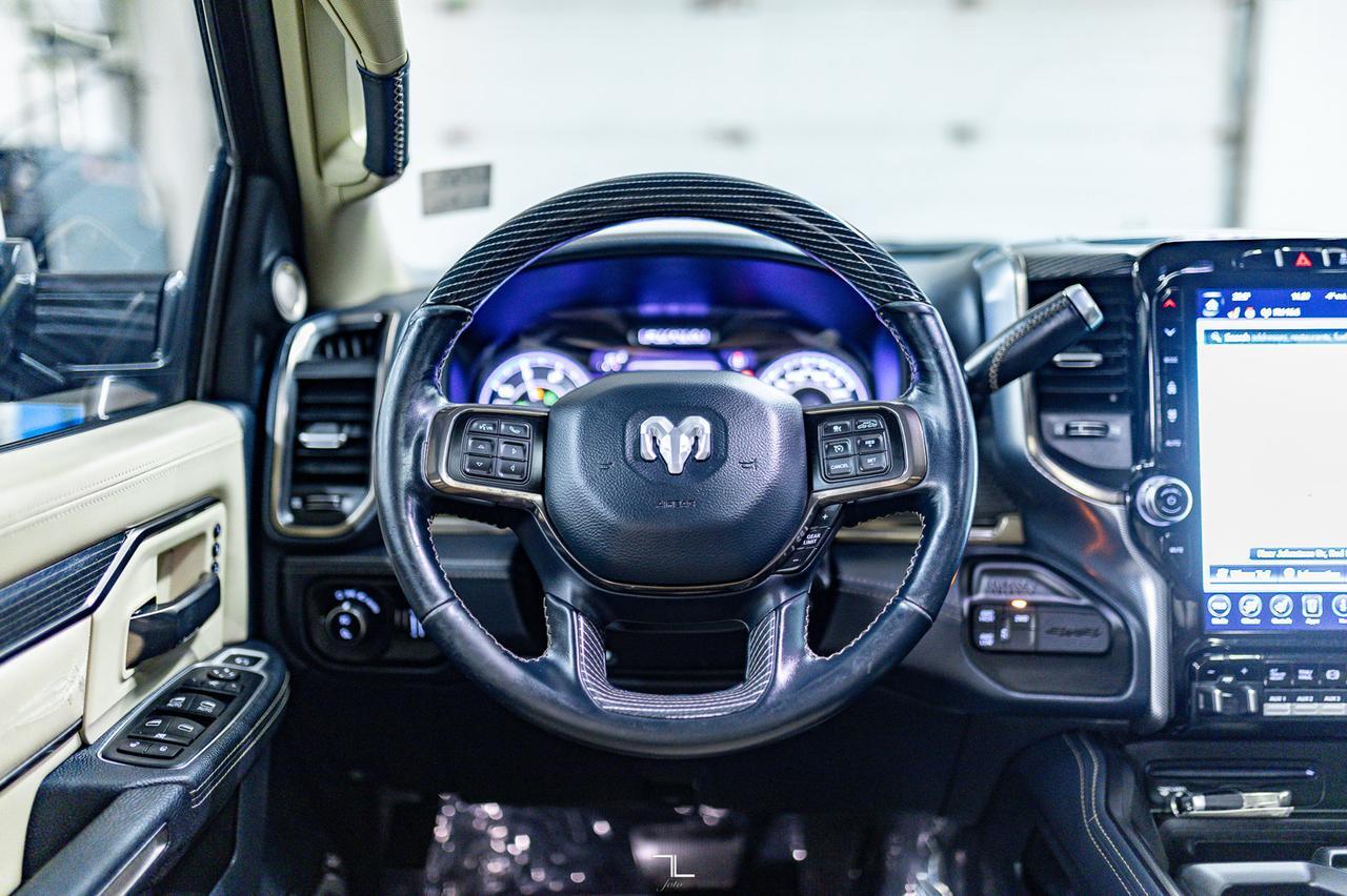 2019 Ram 3500 4x4 Crew Cab Limited Dually Diesel Leather Roof Nav Red Deer AB