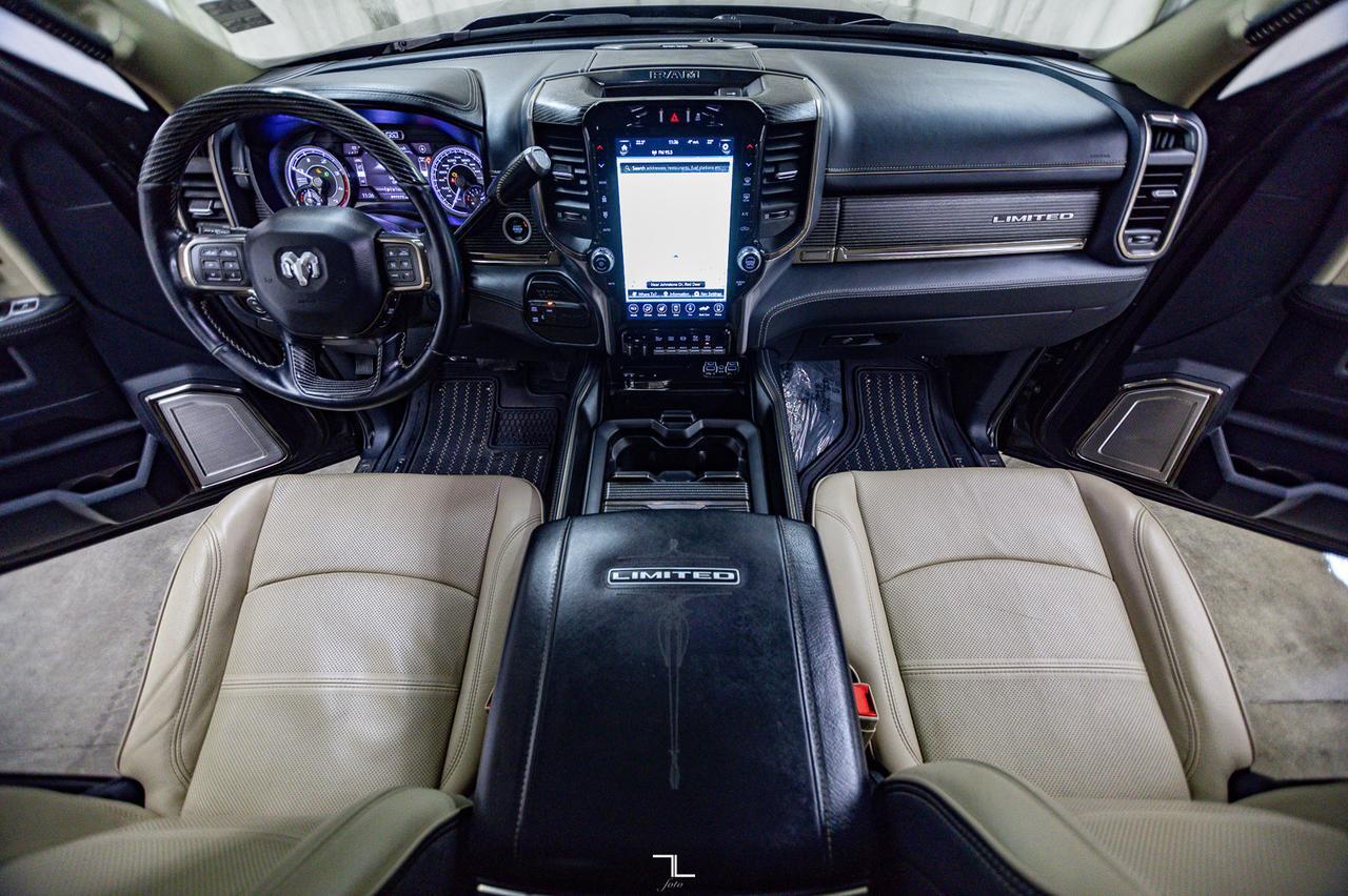 2019 Ram 3500 4x4 Crew Cab Limited Dually Diesel Leather Roof Nav Red Deer AB