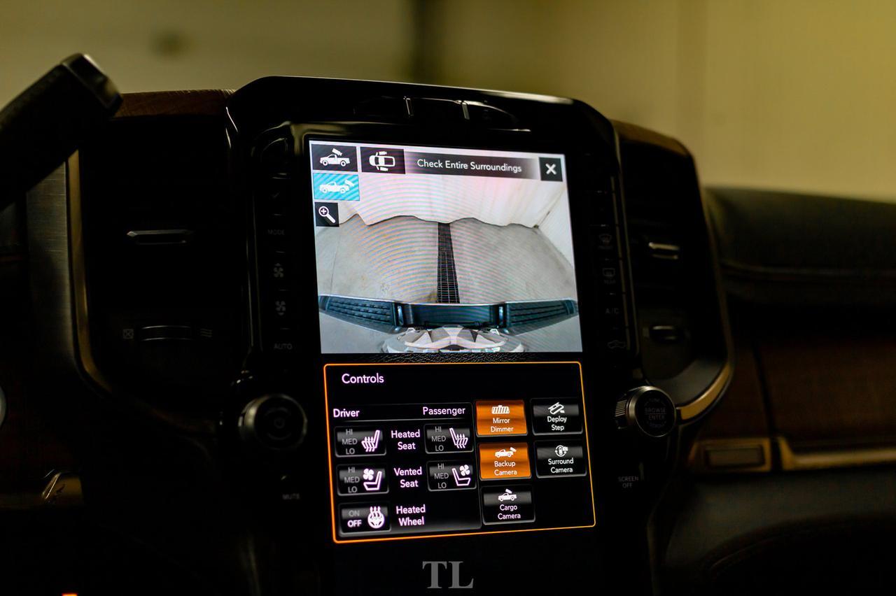 2019 Ram 3500 4x4 Crew Cab Longhorn Diesel AISIN  Leather Roof Nav Red Deer AB