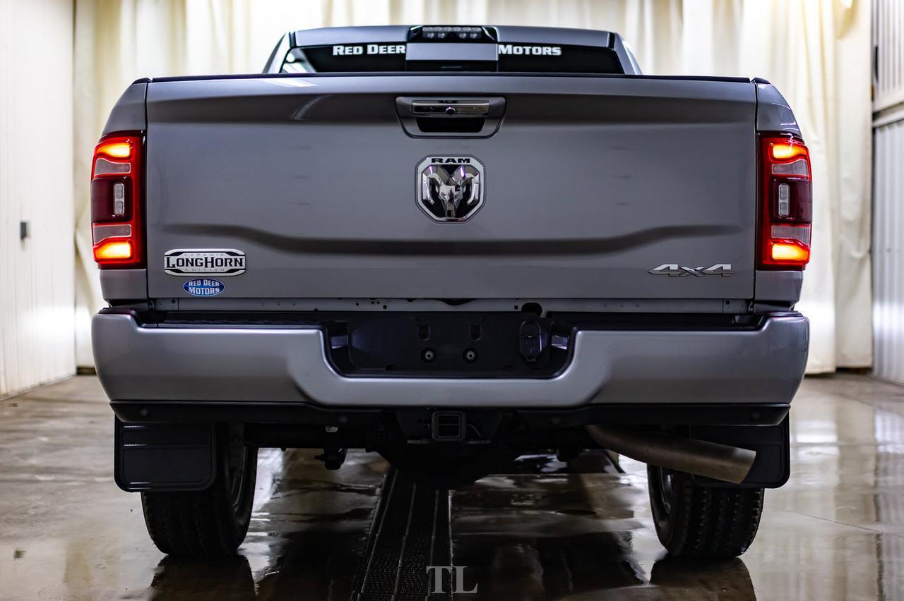 2019 Ram 3500 4x4 Crew Cab Longhorn Diesel AISIN  Leather Roof Nav Red Deer AB