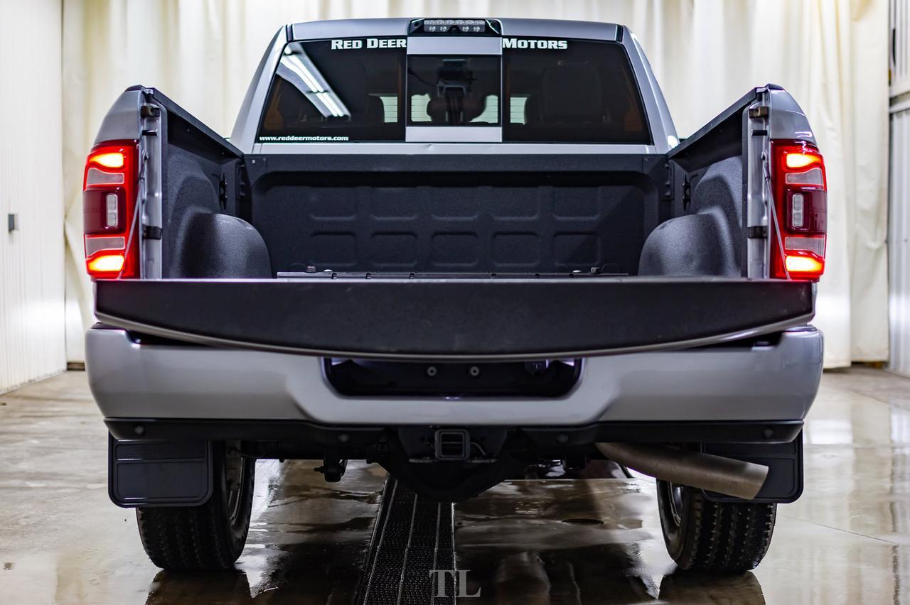 2019 Ram 3500 4x4 Crew Cab Longhorn Diesel AISIN  Leather Roof Nav Red Deer AB