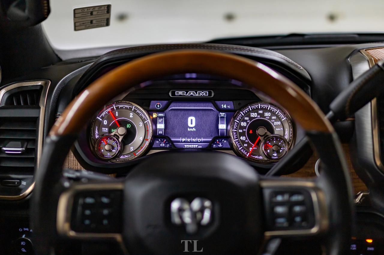 2019 Ram 3500 4x4 Crew Cab Longhorn Diesel AISIN  Leather Roof Nav Red Deer AB