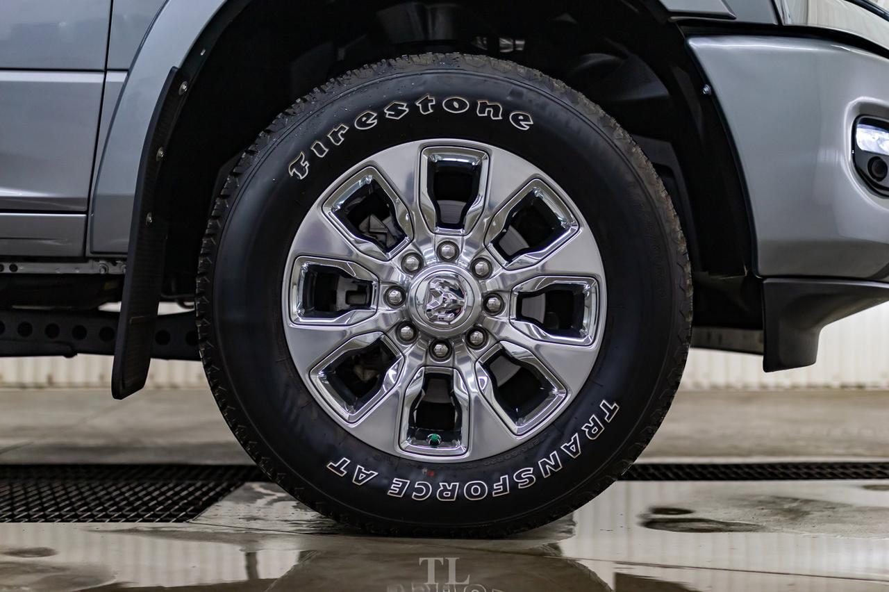 2019 Ram 3500 4x4 Crew Cab Longhorn Diesel AISIN  Leather Roof Nav Red Deer AB