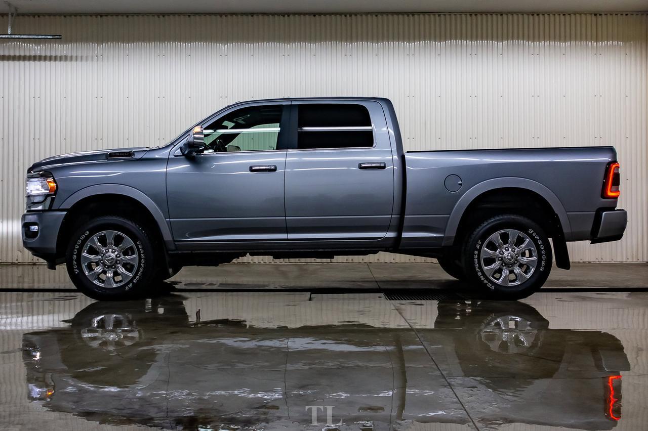 2019 Ram 3500 4x4 Crew Cab Longhorn Diesel AISIN  Leather Roof Nav Red Deer AB