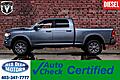 2019 Ram 3500 4x4 Crew Cab Longhorn Diesel AISIN  Leather Roof Nav