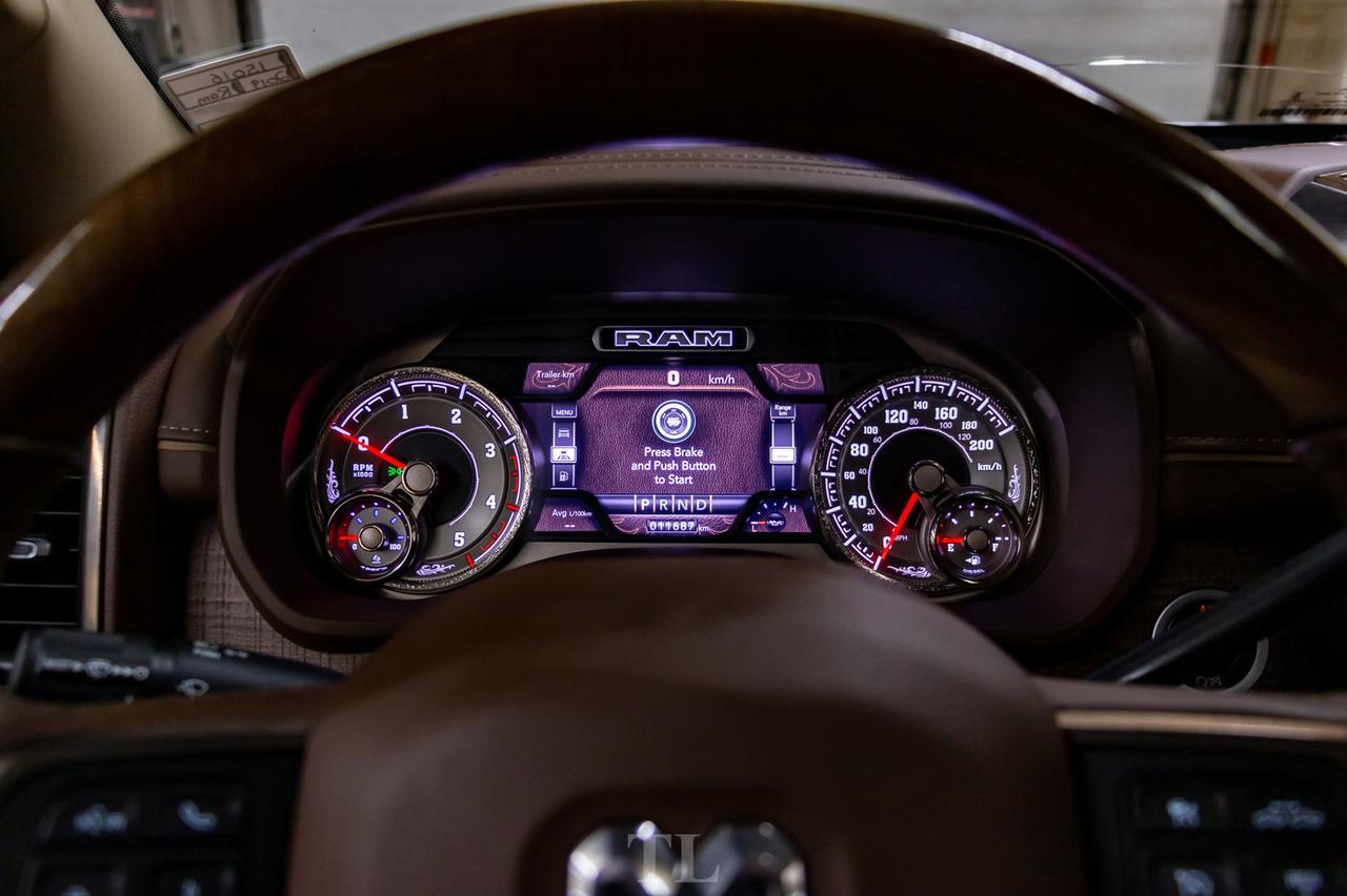 2019 Ram 3500 4x4 Crew Cab Longhorn Dually Diesel Leather Roof Nav Red Deer AB