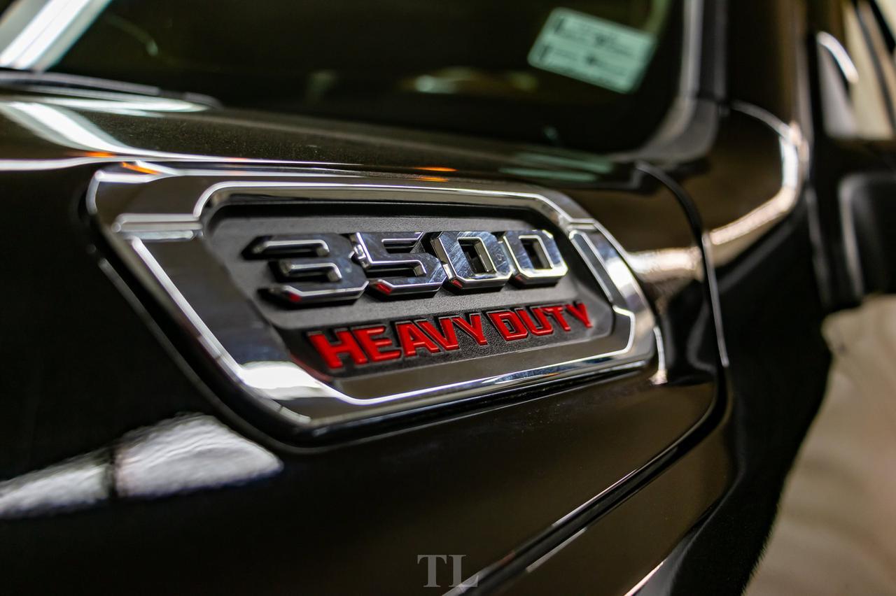 2019 Ram 3500 4x4 Crew Cab Longhorn Dually Diesel Leather Roof Nav Red Deer AB