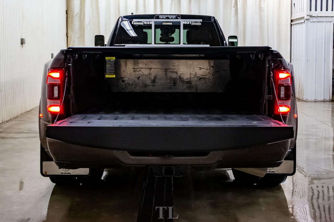 2019 Ram 3500 4x4 Crew Cab Longhorn Dually Diesel Leather Roof Nav Red Deer AB