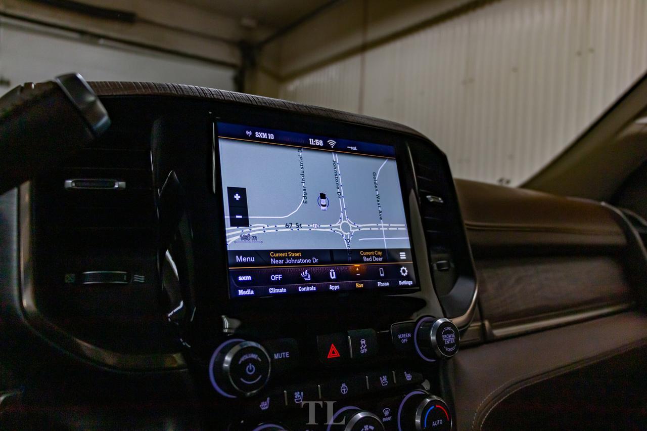 2019 Ram 3500 4x4 Crew Cab Longhorn Dually Diesel Leather Roof Nav Red Deer AB