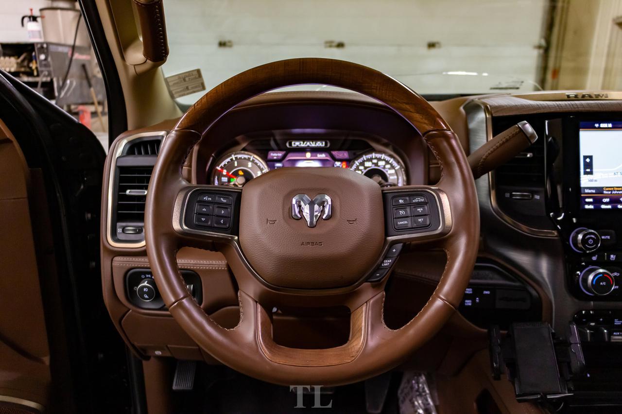 2019 Ram 3500 4x4 Crew Cab Longhorn Dually Diesel Leather Roof Nav Red Deer AB