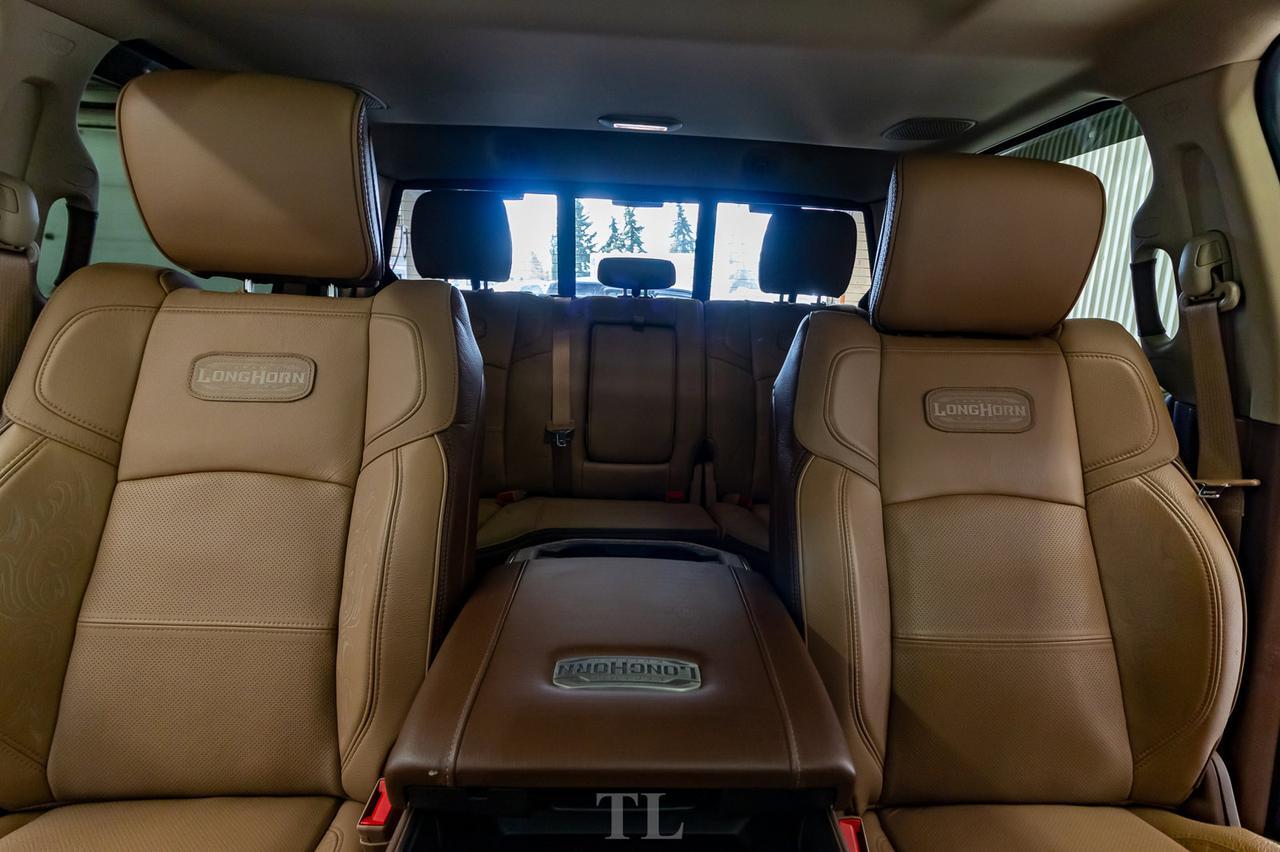 2019 Ram 3500 4x4 Crew Cab Longhorn Dually Diesel Leather Roof Nav Red Deer AB