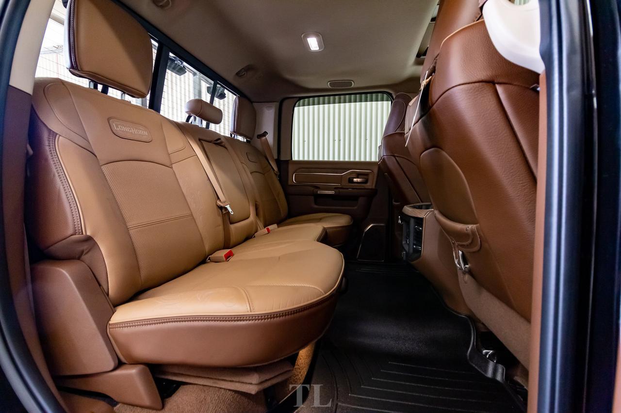 2019 Ram 3500 4x4 Crew Cab Longhorn Dually Diesel Leather Roof Nav Red Deer AB