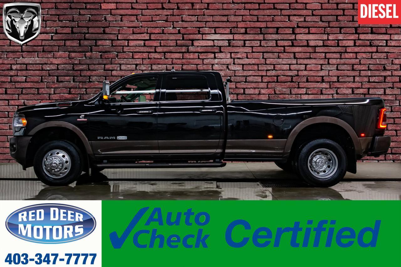 2019 Ram 3500 4x4 Crew Cab Longhorn Dually Diesel Leather Roof Nav