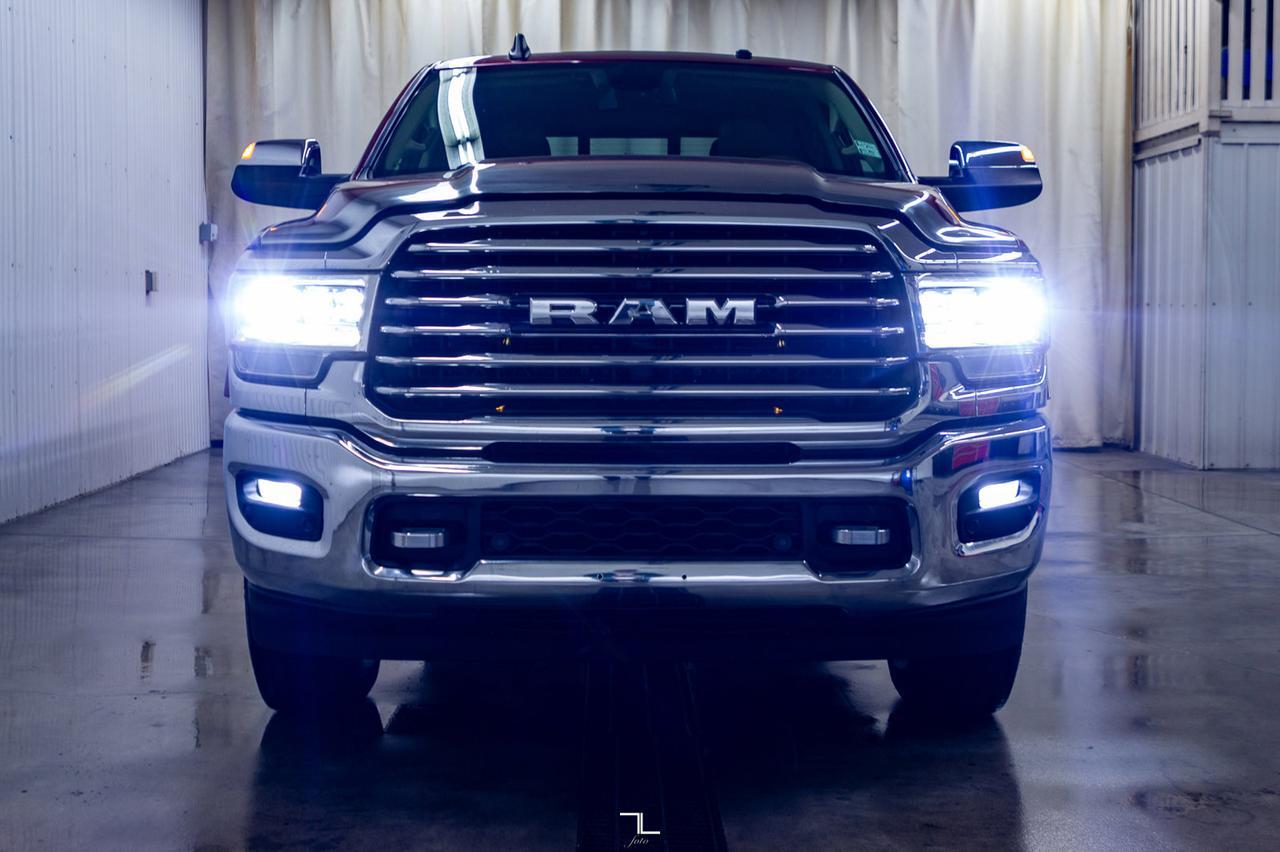 2019 Ram 3500 4x4 Crew Cab Longhorn Leather Roof Nav Diesel Red Deer AB