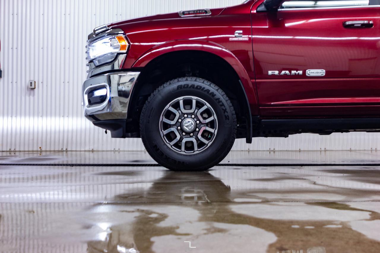 2019 Ram 3500 4x4 Crew Cab Longhorn Leather Roof Nav Diesel Red Deer AB