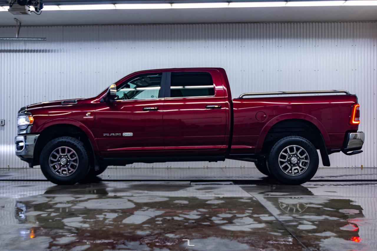 2019 Ram 3500 4x4 Crew Cab Longhorn Leather Roof Nav Diesel Red Deer AB
