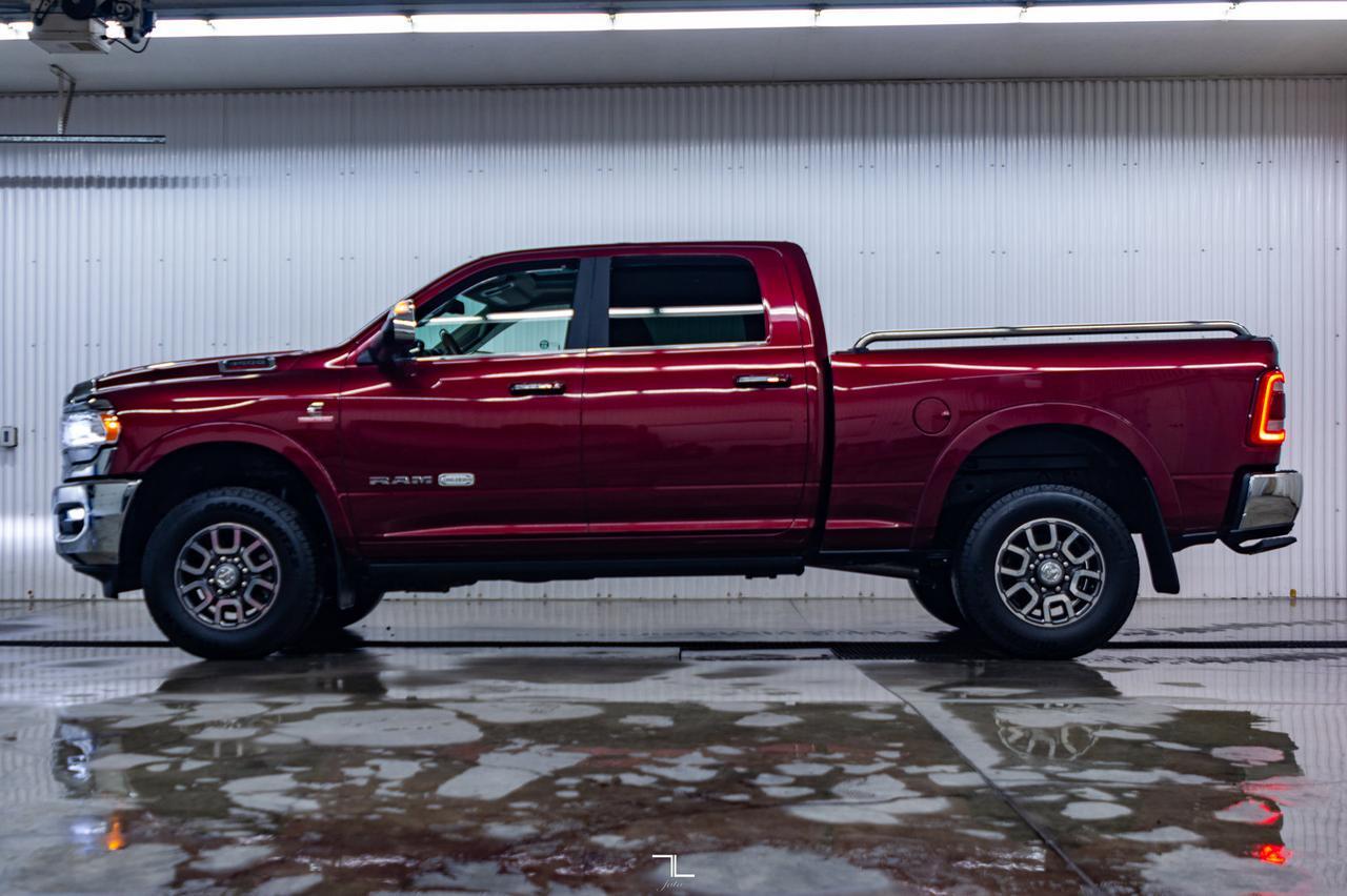2019 Ram 3500 4x4 Crew Cab Longhorn Leather Roof Nav Diesel Red Deer AB
