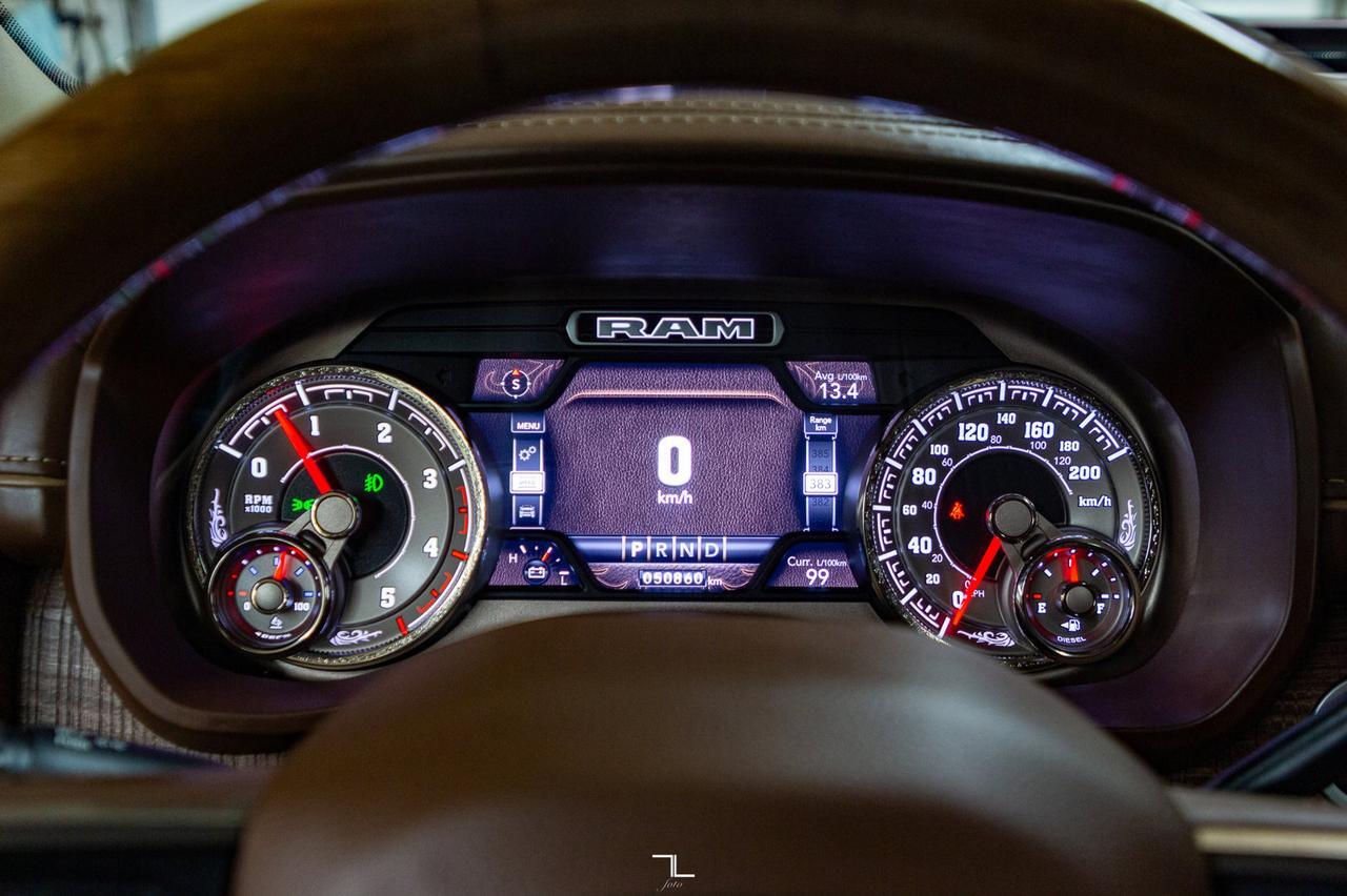 2019 Ram 3500 4x4 Crew Cab Longhorn Leather Roof Nav Diesel Red Deer AB