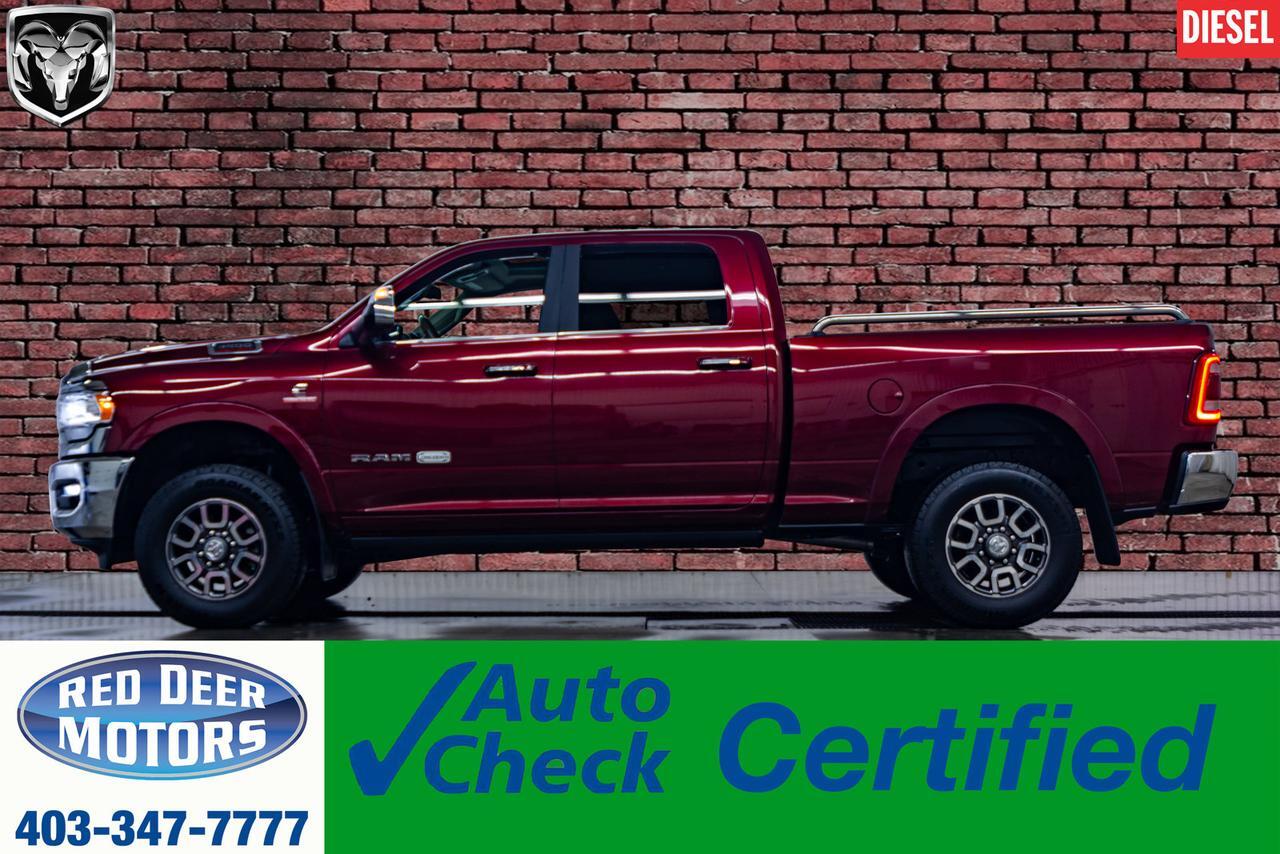 2019 Ram 3500 4x4 Crew Cab Longhorn Leather Roof Nav Diesel