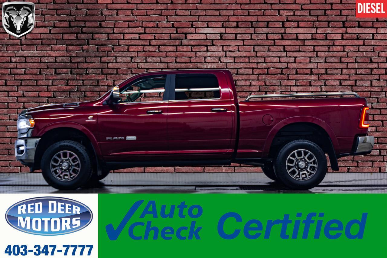 2019 Ram 3500 4x4 Crew Cab Longhorn Leather Roof Nav Diesel