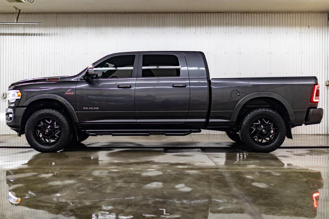 2019 Ram 3500 4x4 Mega Cab Laramie Diesel AISIN Leather Nav Red Deer AB