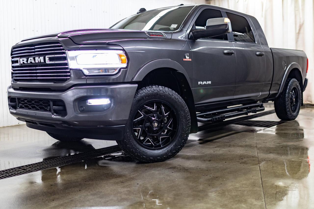 2019 Ram 3500 4x4 Mega Cab Laramie Diesel AISIN Leather Nav Red Deer AB