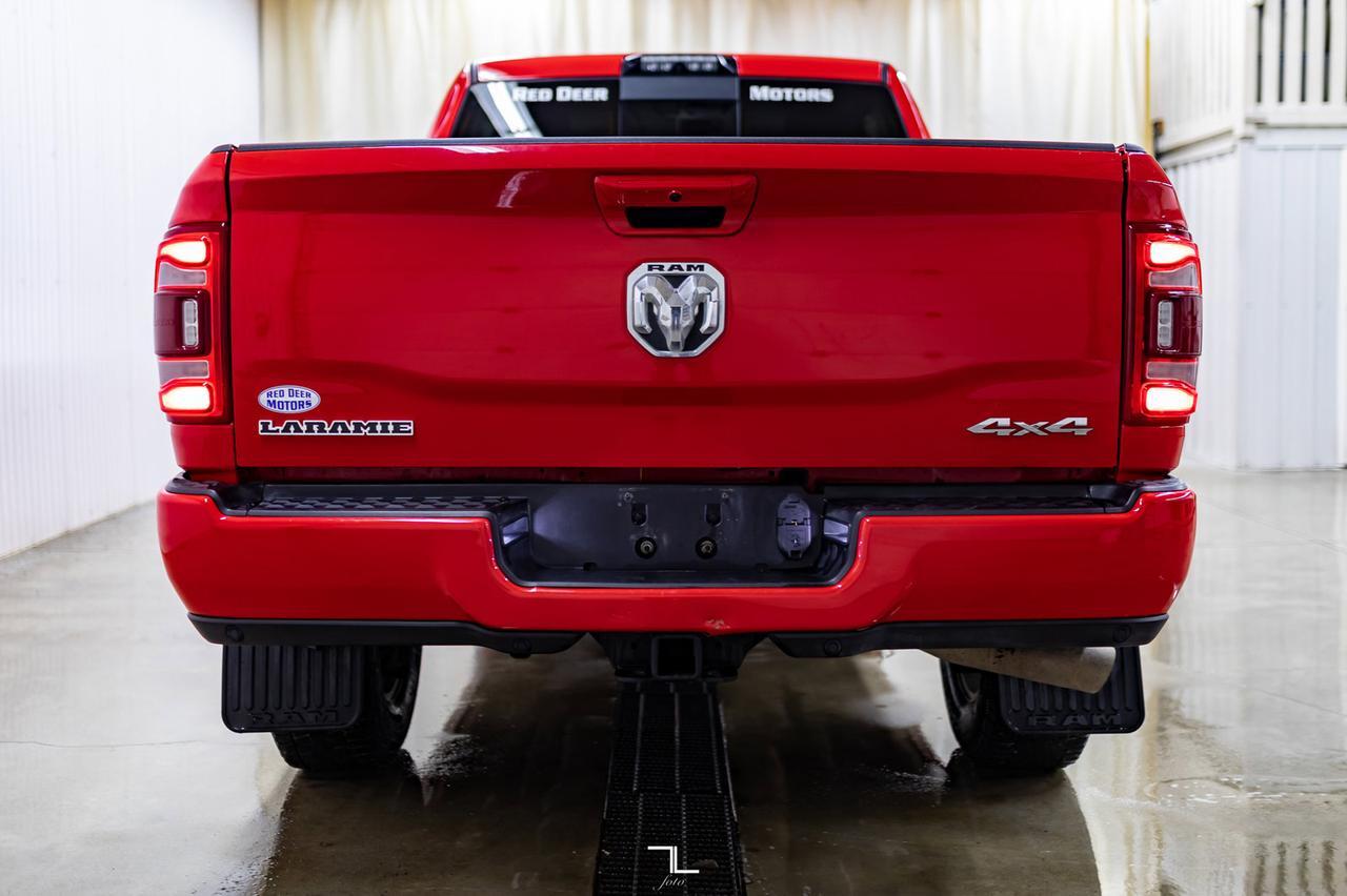 2019 Ram 3500 4x4 Mega Cab Laramie Diesel Leather Roof Nav Red Deer AB