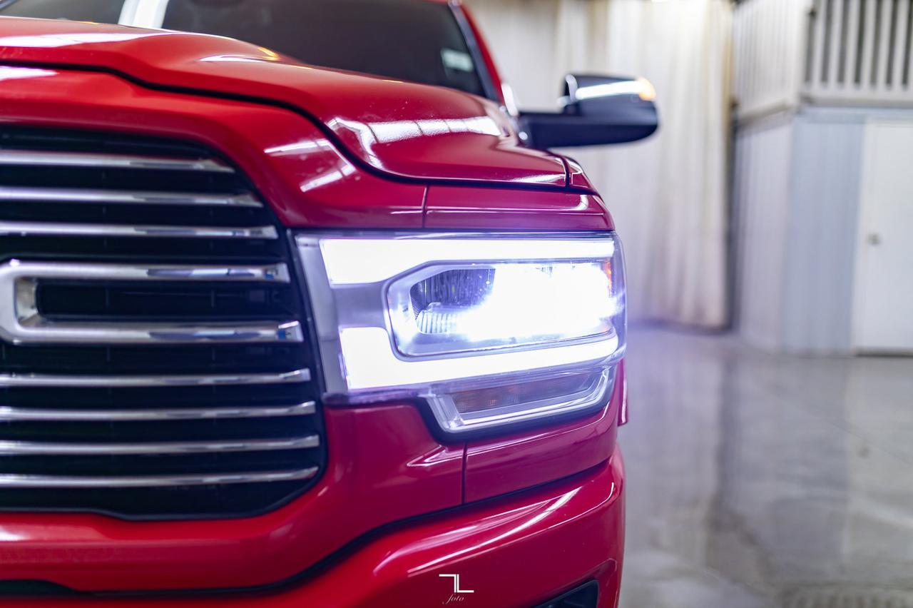 2019 Ram 3500 4x4 Mega Cab Laramie Diesel Leather Roof Nav Red Deer AB