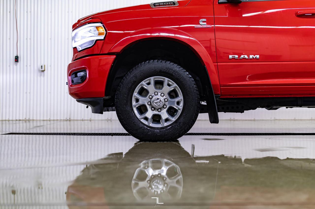 2019 Ram 3500 4x4 Mega Cab Laramie Diesel Leather Roof Nav Red Deer AB