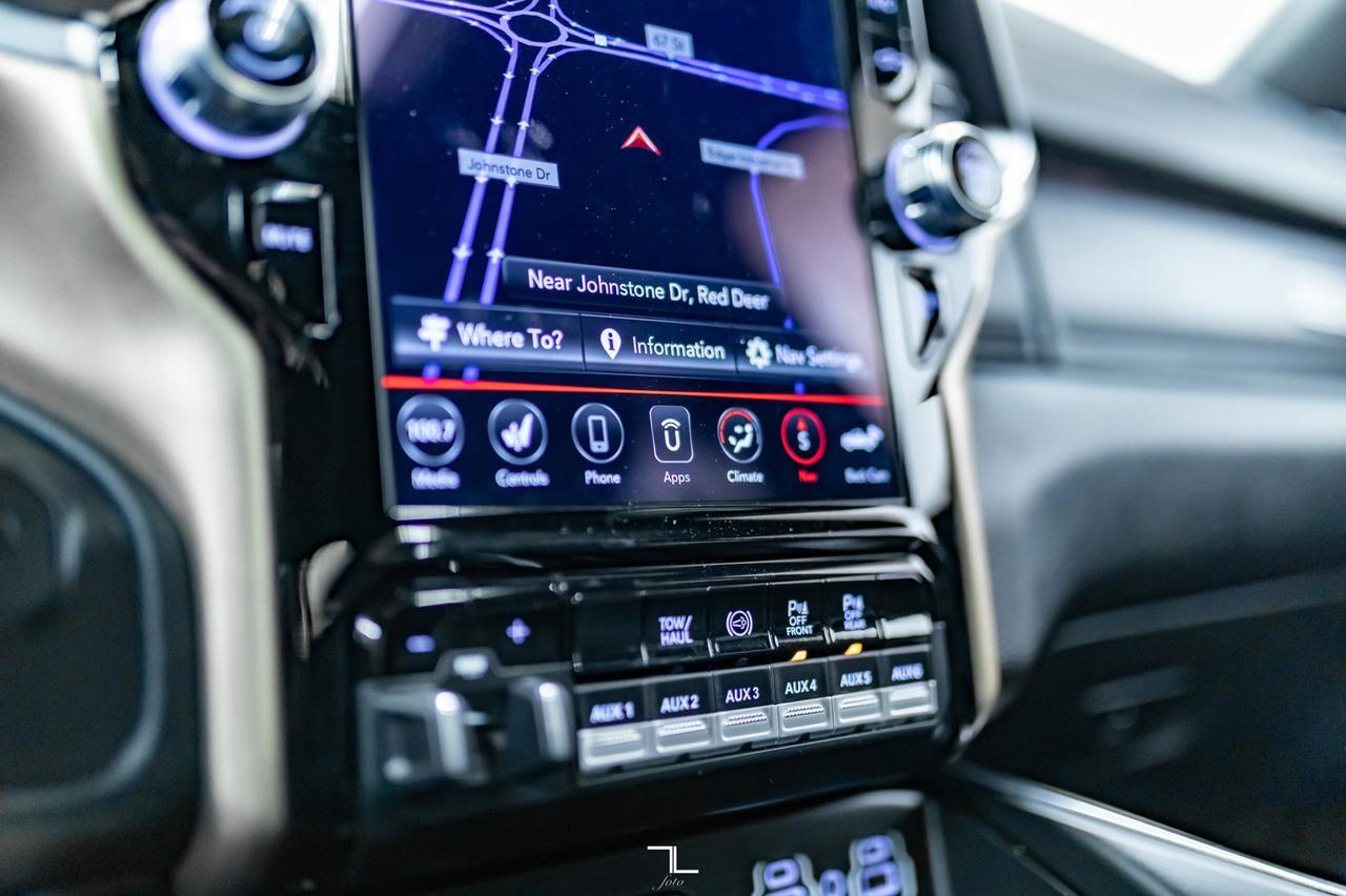 2019 Ram 3500 4x4 Mega Cab Laramie Diesel Leather Roof Nav Red Deer AB