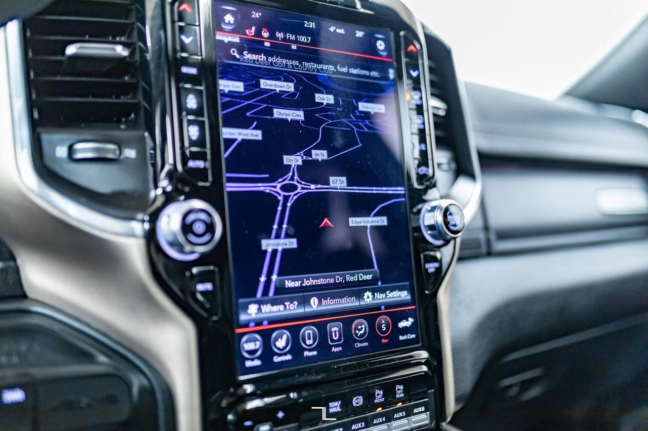 2019 Ram 3500 4x4 Mega Cab Laramie Diesel Leather Roof Nav Red Deer AB