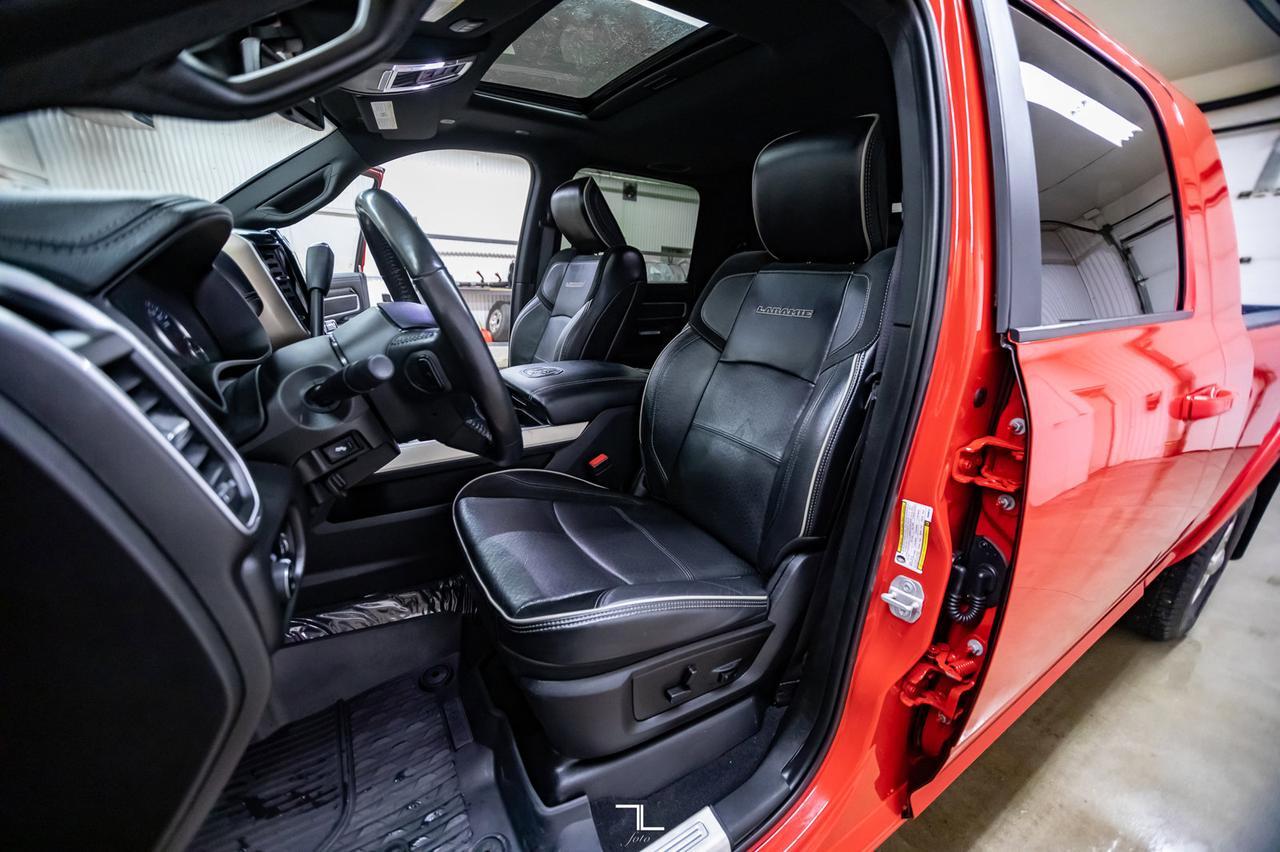 2019 Ram 3500 4x4 Mega Cab Laramie Diesel Leather Roof Nav Red Deer AB