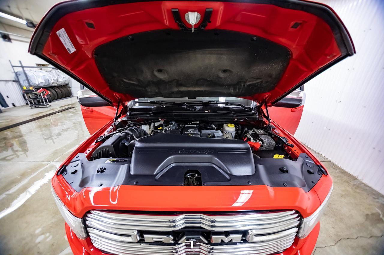 2019 Ram 3500 4x4 Mega Cab Laramie Diesel Leather Roof Nav Red Deer AB