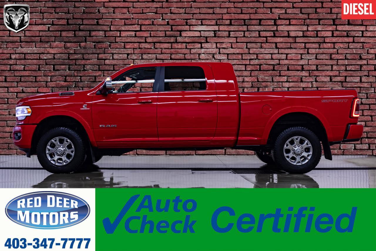 2019 Ram 3500 4x4 Mega Cab Laramie Diesel Leather Roof Nav