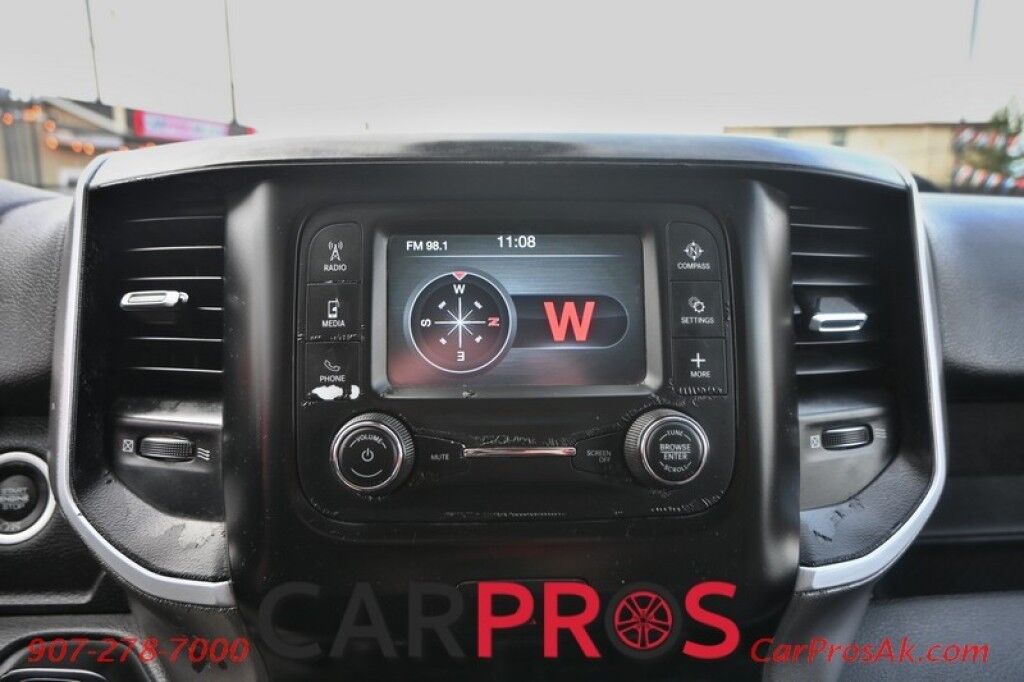 2019 Ram 3500 Big Horn - 4x4 - Crew Cab - 6.4L Hemi V8 - Auto Start - Backup Camera - Bluetooth - Trailer Brake Controller - Tow Mirrors - Spray In Bedliner - Tonneau Cover - Tow Pkg - Low Miles Anchorage AK