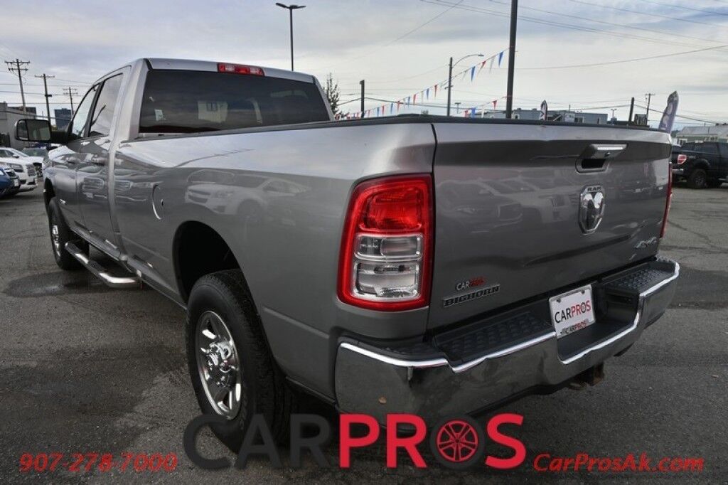 2019 Ram 3500 Big Horn - 4x4 - Crew Cab - 6.4L Hemi V8 - Auto Start - Backup Camera - Bluetooth - Trailer Brake Controller - Tow Mirrors - Spray In Bedliner - Tonneau Cover - Tow Pkg - Low Miles Anchorage AK