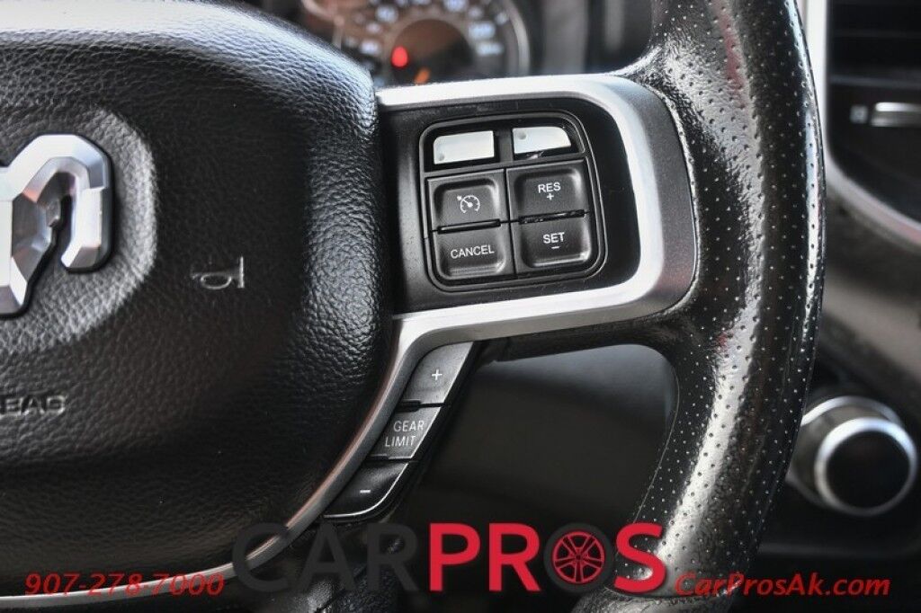 2019 Ram 3500 Big Horn - 4x4 - Crew Cab - 6.4L Hemi V8 - Auto Start - Backup Camera - Bluetooth - Trailer Brake Controller - Tow Mirrors - Spray In Bedliner - Tonneau Cover - Tow Pkg - Low Miles Anchorage AK