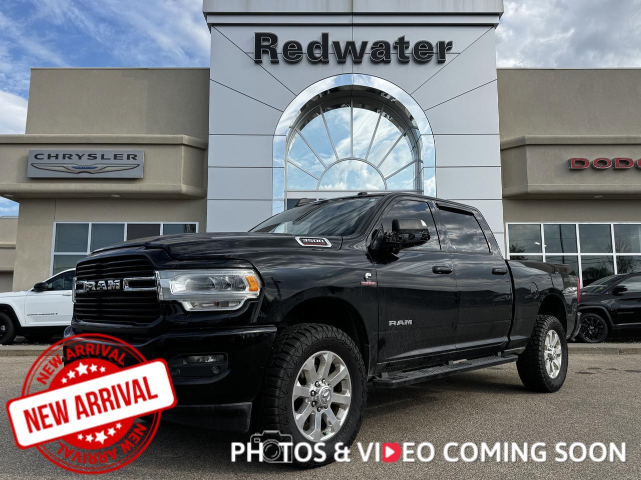 2019 Ram 3500 Big Horn Crew Cab 4x4 | Low KMs | Cummins Diesel | Heated Seats | Towing Prep | Backup Camera