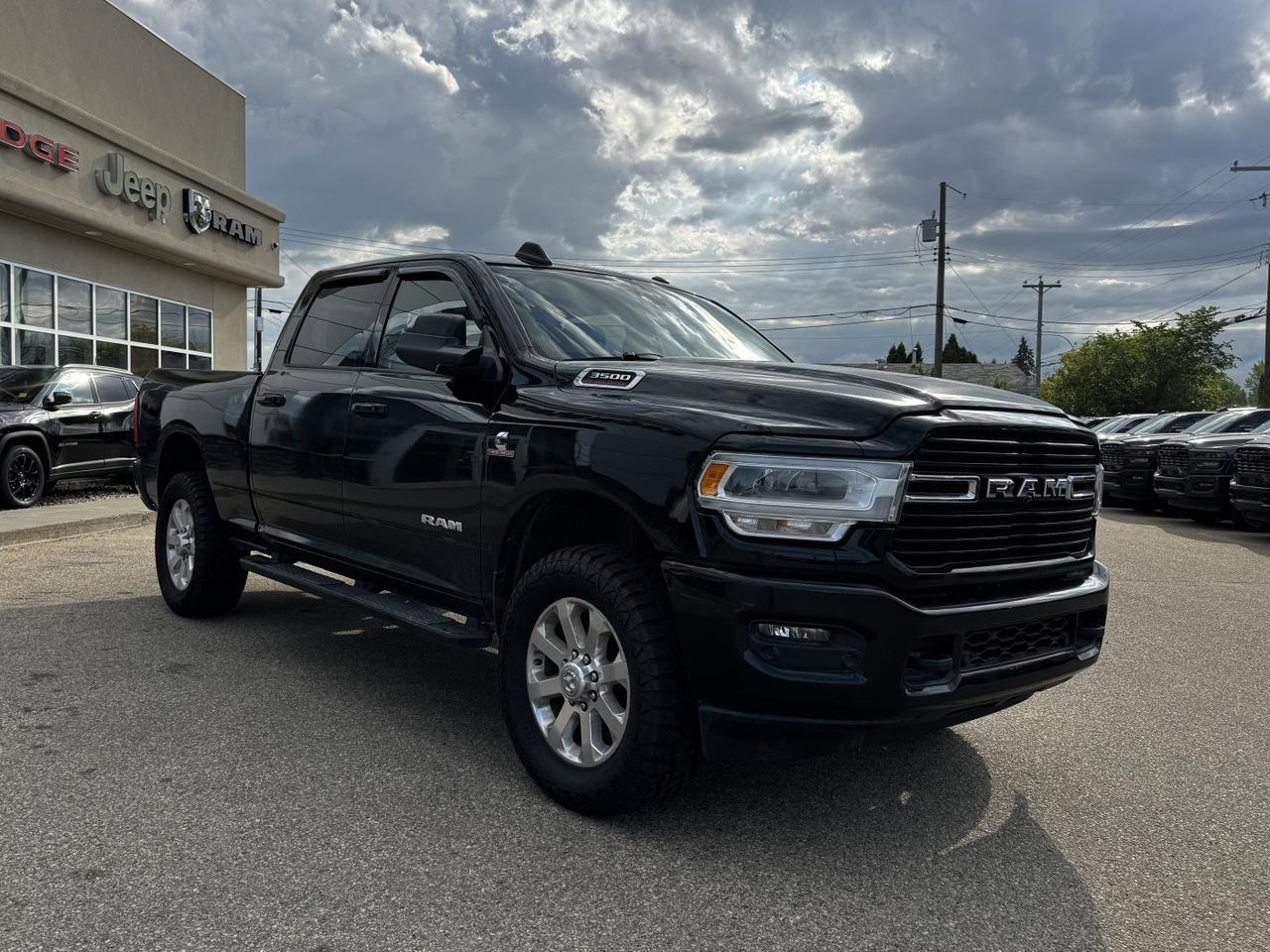 2019 Ram 3500 Big Horn Crew Cab 4x4 | Low KMs | Cummins Diesel | Heated Seats | Towing Prep | Backup Camera Redwater AB