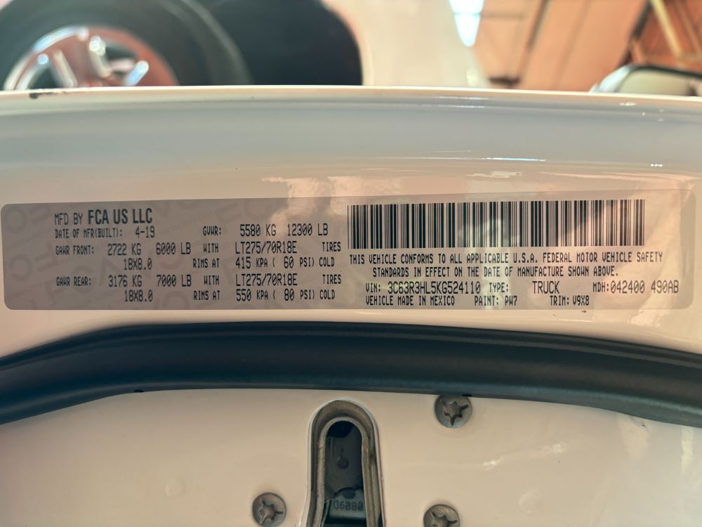 2019 Ram 3500 Big Horn Crew Cab 4x4 8&apos; Box Franklin OH