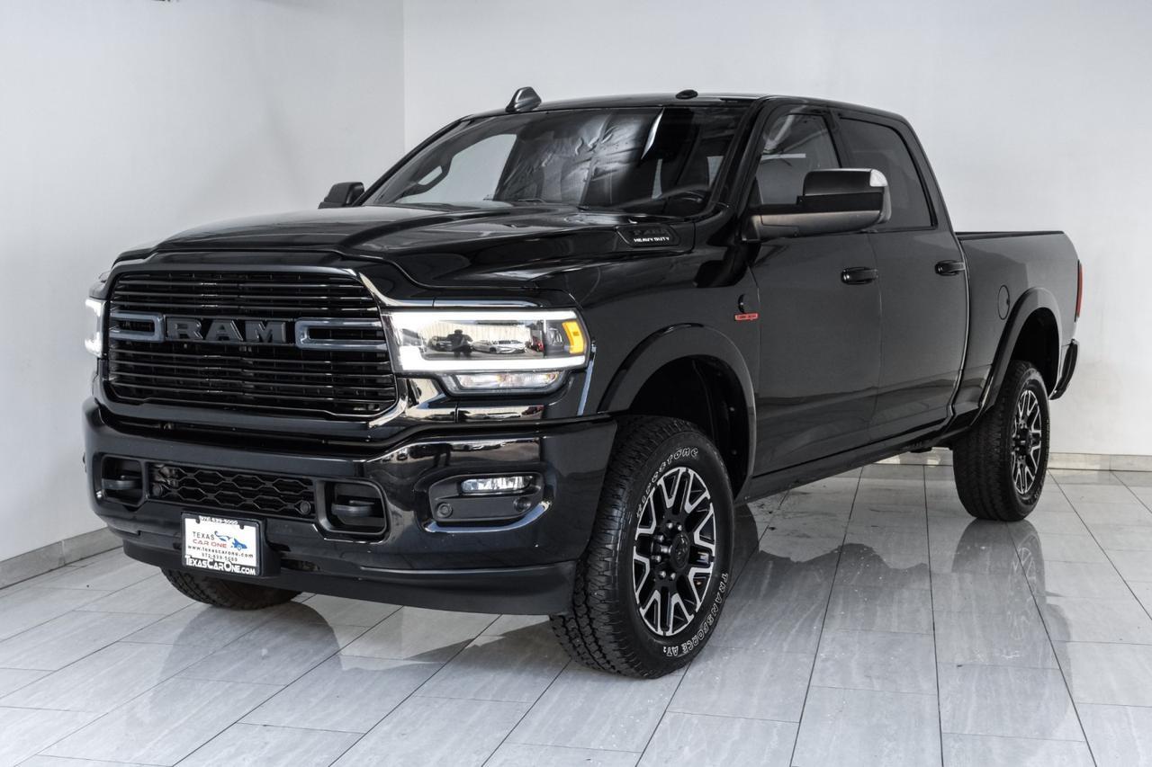 2019 Ram 3500 LARAMIE CREW CAB 4WD 6.7L DIESEL BLIND SPOT NAVIGATION SUNROOF LEATHER SEATS Carrollton TX