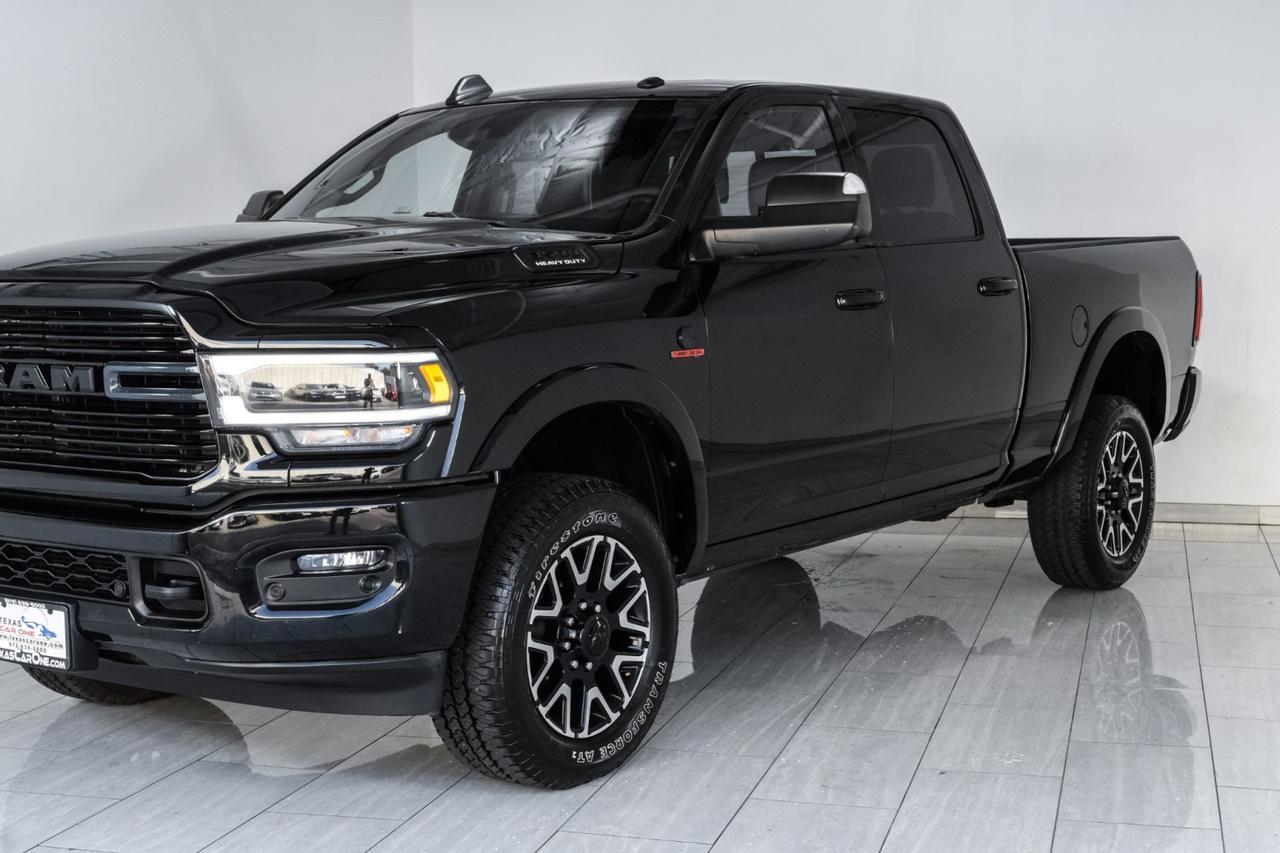 2019 Ram 3500 LARAMIE CREW CAB 4WD 6.7L DIESEL BLIND SPOT NAVIGATION SUNROOF LEATHER SEATS Carrollton TX